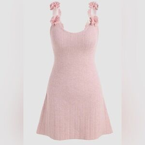 Cider Pink Knit Dress